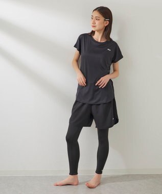 OP／FILA 【FILA】水陸両用フィットネスウェア 3点セット ブラック