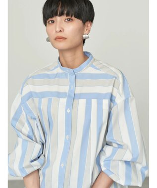 AMERICAN HOLIC イージーケア切替タックワイドシャツ Multi