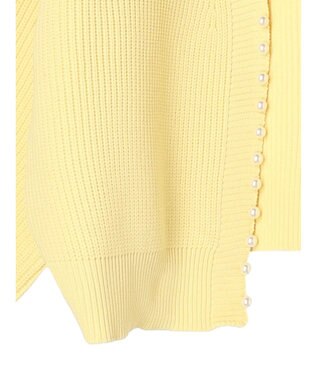 Green Parks ・ＥＬＥＮＣＡＲＥ　ＤＵＥパールトッパーカーディガン Yellow