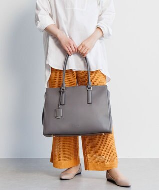 ACE BAGS & LUGGAGE 【PCケース付・A4収納】Jewelna Rose OLバッグ エト トートバッグ 横型 11931 ジュエルナローズ 通勤 チャコール