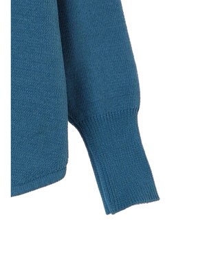 CRAFT STANDARD BOUTIQUE ７Ｇモールニット　ヘンリーＰＯ　Ｌ／Ｓ Blue