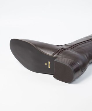 BONTRE 【MIONOTIS/ミオノティス】リアルレザージョッキーブーツ/714B ダークブラウン