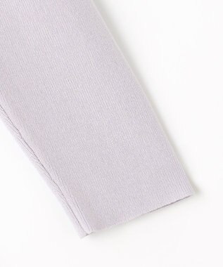 ANY SIS 【WEB・一部店舗限定】ペプラム ニット ラベンダー