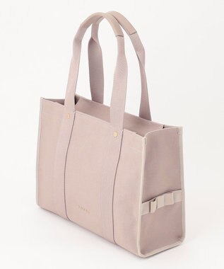 TOCCA TRIM RIBBON A4TOTE A4トートバッグ ベージュ系