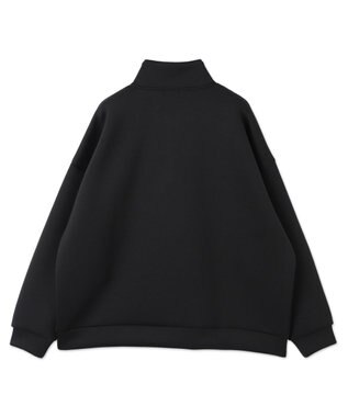 WEGO KEEPWARM　BIGハーフZIPプルオーバー ブラック中濃色
