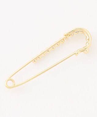 J.PRESS LADIES パール キルトピン ゴールド系