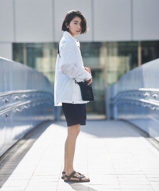 JOSEPH ABBOUD MOUNTAIN 【CREA掲載・軽量/ECO撥水/男女兼用】サコッシュ ネイビー系