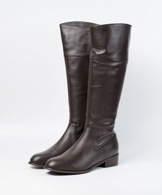 BONTRE 【MIONOTIS/ミオノティス】リアルレザージョッキーブーツ/714B ダークブラウン