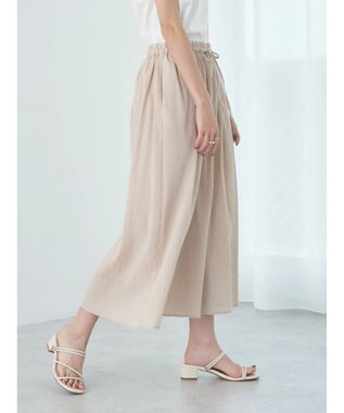 earth music&ecology ガウチョパンツ Beige