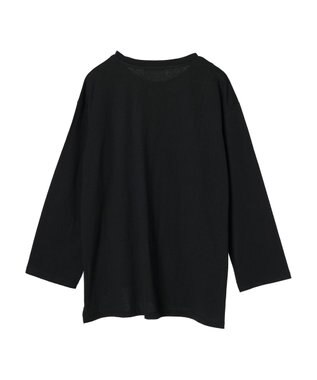 AMERICAN HOLIC アシンメトリー切替カットチュニック Black