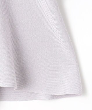 ANY SIS 【WEB・一部店舗限定】ペプラム ニット ラベンダー