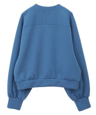 AMERICAN HOLIC ポンチクルーネックカーディガン Blue