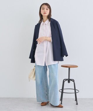 earth music&ecology サッカーレギュラーシャツ Pink