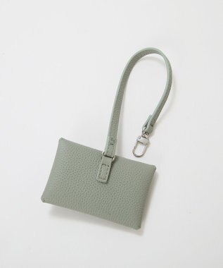 TOPKAPI 【Breath TOPKAPI】DUAL デュアル シュリンクレザー バイカラー トートバッグ チャーム付き グレージュ