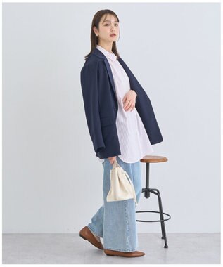 earth music&ecology サッカーレギュラーシャツ Pink