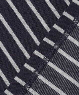 23区GOLF 【MEN】ストライプ 長袖シャツ ネイビー系2