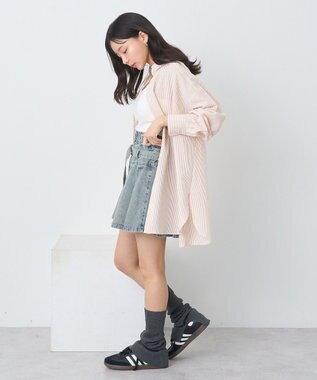 earth music&ecology サッカーレギュラーシャツ Orange