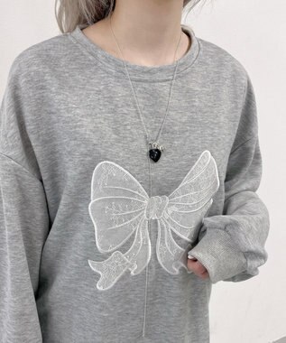 WEGO L2Pクリアハートモチーフネックレス