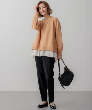 23区 L 【WEB&一部店舗限定カラーあり/Oggi2月号掲載】カラー スウェット [一部店舗限定カラー]トパーズ(11月)