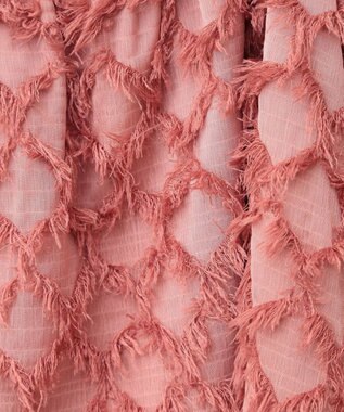 Green Parks ・ＥＬＥＮＣＡＲＥ　ＤＵＥフリンジジャカードビスチェ Pink