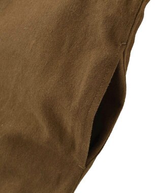 CRAFT STANDARD BOUTIQUE フロントジップジャンパースカート Brown