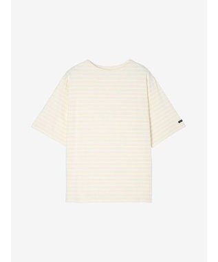 HELLY HANSEN ショートスリーブ HHマリンボーダーボートネックティー アイボリー