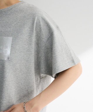 Green Parks ・ＥＬＥＮＣＡＲＥ　ＤＵＥ　箔プリントＴＥＥ Gray Mixture