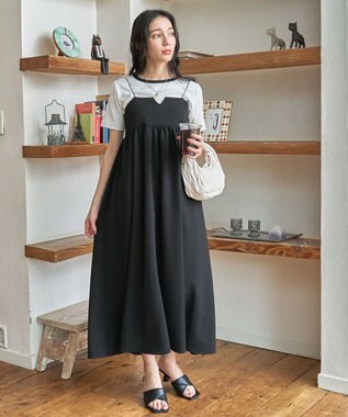 WEGO 【洗える/SML】コンパクトリブT ホワイトその他