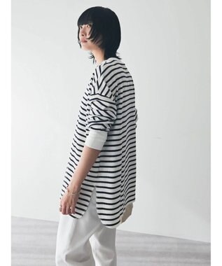 Green Parks ワッフルプルオーバー Border