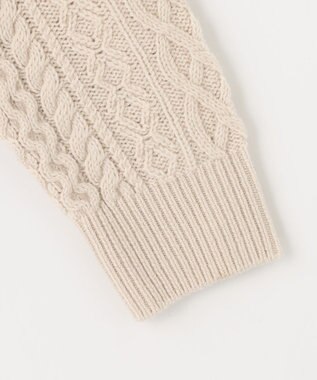 J.PRESS LADIES 【洗える】EIGER CORD カーディガン ホワイト系