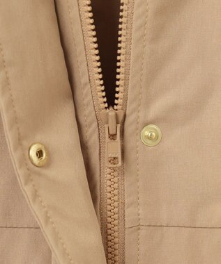 組曲 KIDS 【110-140cm】【撥水】ケープド マウンテンパーカー ベージュ系