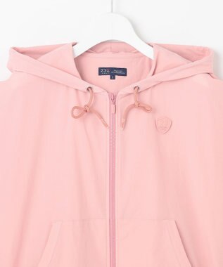 23区GOLF 【WOMEN】シアーストレッチ ショート丈フードベスト ピンク系