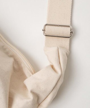 WEGO 【ユニセックスITEM/A4サイズ収納可能】サイドドロストキャンバスショルダー キナリ