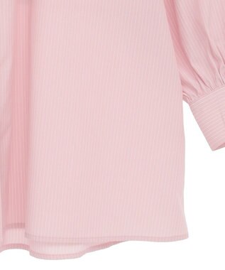 earth music&ecology 2wayボウタイブラウス Stripe