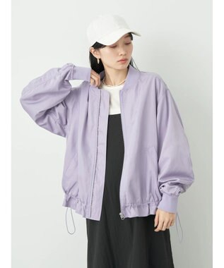 earth music&ecology シャーリングＭＡー１ Lavender