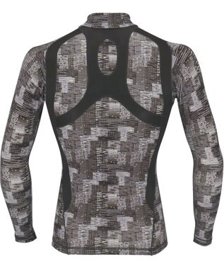 CW-X 【MEN】 CW-X 機能性トップス 【JYURYU TOP】 ハイネック 長袖 肩が動かしやすくなる 運動時の疲労を軽減 ゴルフ 球技 マラソン JAO009 /ワコール シルバーグレー