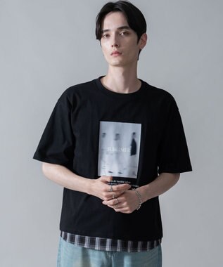 WEGO チェックドッキングT（SS） ブラック