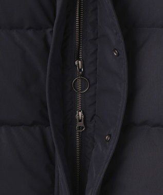 J.PRESS MEN 【デタッチャブルフード】サステナブル ダウンコート ネイビー系