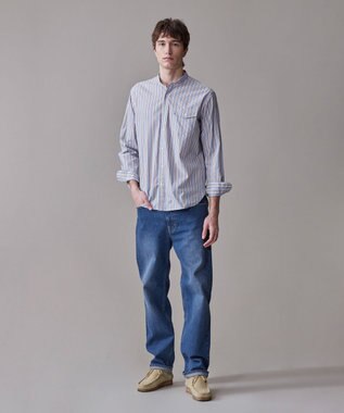 J.PRESS MEN インディゴストレッチデニム パンツ ダルブルー系