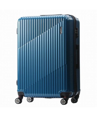 ACE クレスタ スーツケース 7~10泊 83~93Ｌ エキスパンド機能 06318 エース, ブルー, F