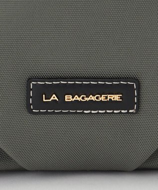 LA BAGAGERIE ポリエステルキャンバス　タックポシェット グレー