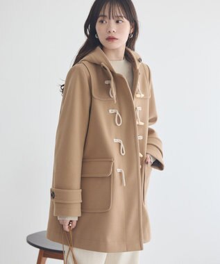 earth music&ecology ダッフルコート Beige