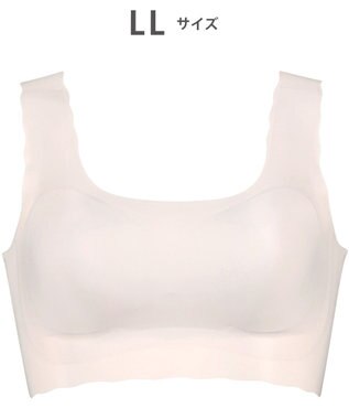 WACOAL 【GOCOCi ゴコチ】 ノンワイヤーブラ ハーフトップ まるでつけていないような着ごこち フラット仕上げ ホックなし CGG535 /ワコール ベージュ