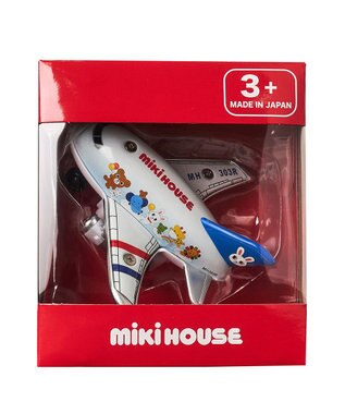MIKI HOUSE HOT BISCUITS 【ミキハウス】プルバックジェット 青