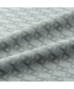 ZERO HALLIBURTON ZH モノグラム ポロシャツ ZHG-A4S6 82816 ゴルフウェア グレー