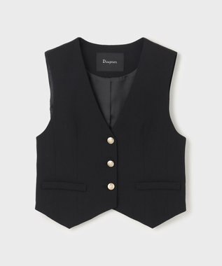 GRACE CONTINENTAL サテンコンビジレワンピース ブラック