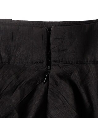 WEGO ベルト付きフリルアイレットスカート ブラック