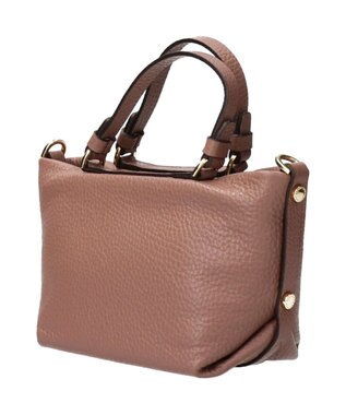 INTER-CHAUSSURES 【LORISTELLA】チェーンストラップレザーミニバッグ ベージュ