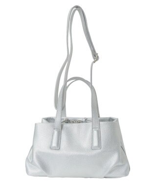 AMERICAN HOLIC パーテーション2WAYボストンバッグ Silver