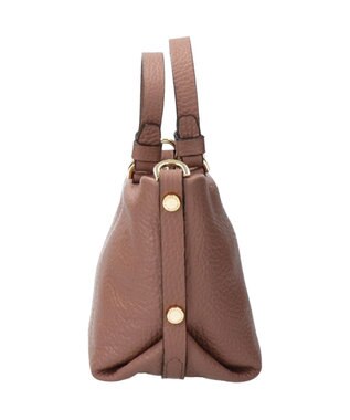 INTER-CHAUSSURES 【LORISTELLA】チェーンストラップレザーミニバッグ ベージュ